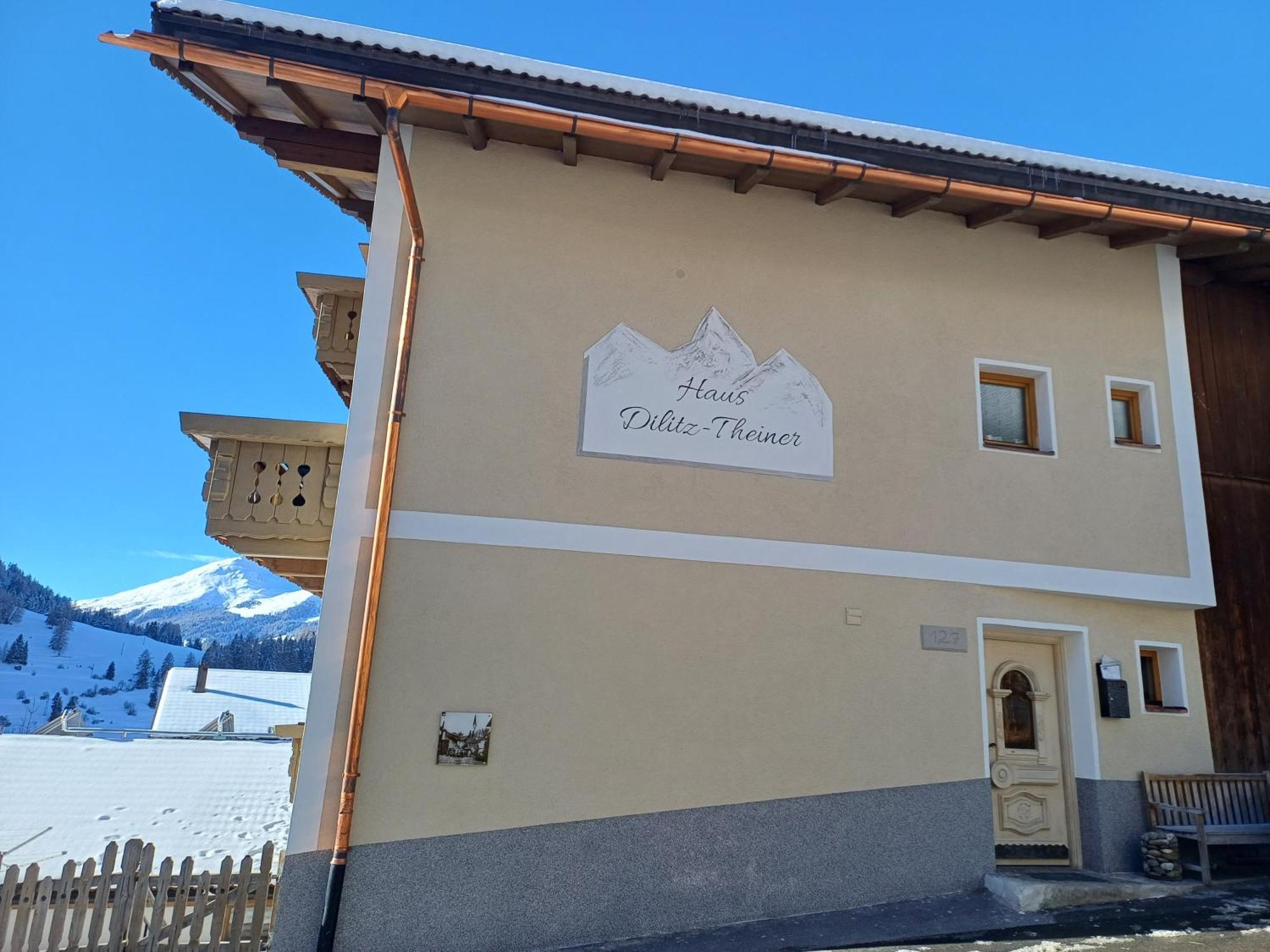 Apartamento Haus Dilitz-Theiner - Bachbluete Nauders Exterior foto